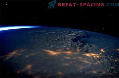 Astronauten hebben een verbluffend beeld gekregen van de sneeuwstorm op de Amerikaanse oostkust