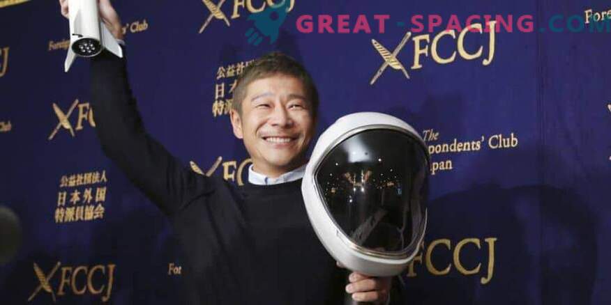 Japonijos kosmoso turistas yra pasirengęs mokyti mėnulio skrydžio