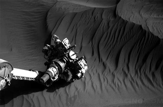 Smalsumas tyrinėti Marso kopas: Nuotraukos