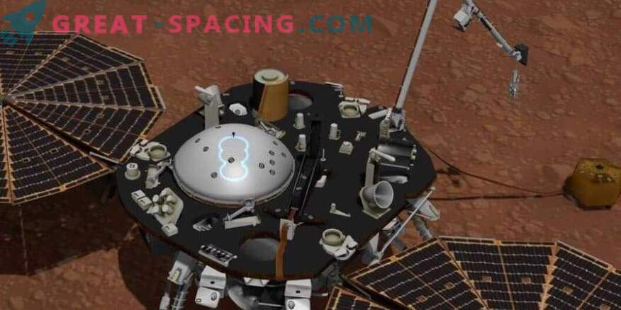 NASA „InSight“ studijos Marso oras.